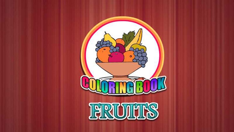 Coloring Book Fruits