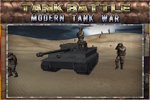 Tank Battle 3D - Modern Tank War screenshot 2