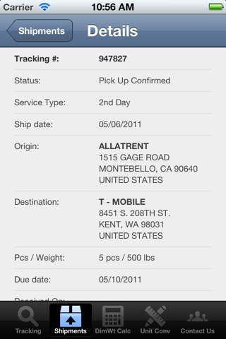 Freight Services, Inc. screenshot 2