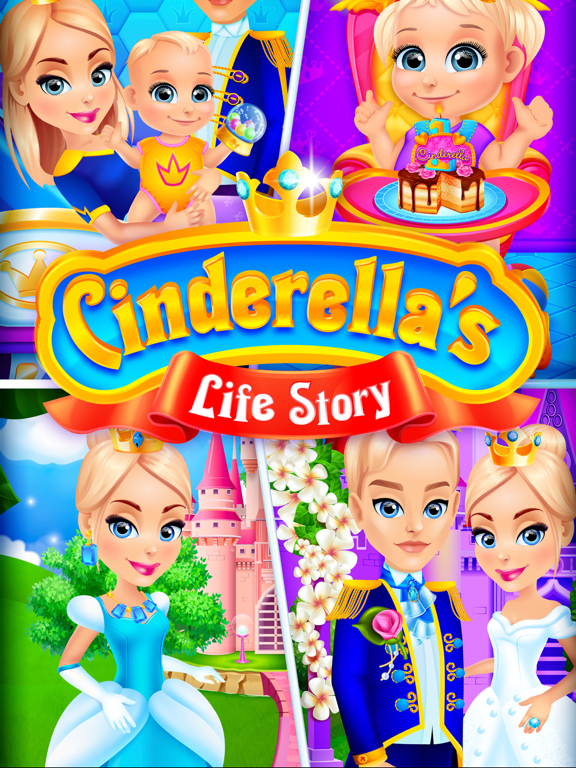 Screenshot #4 pour Cinderella's Life Story - Fairy Tale & Girls Games