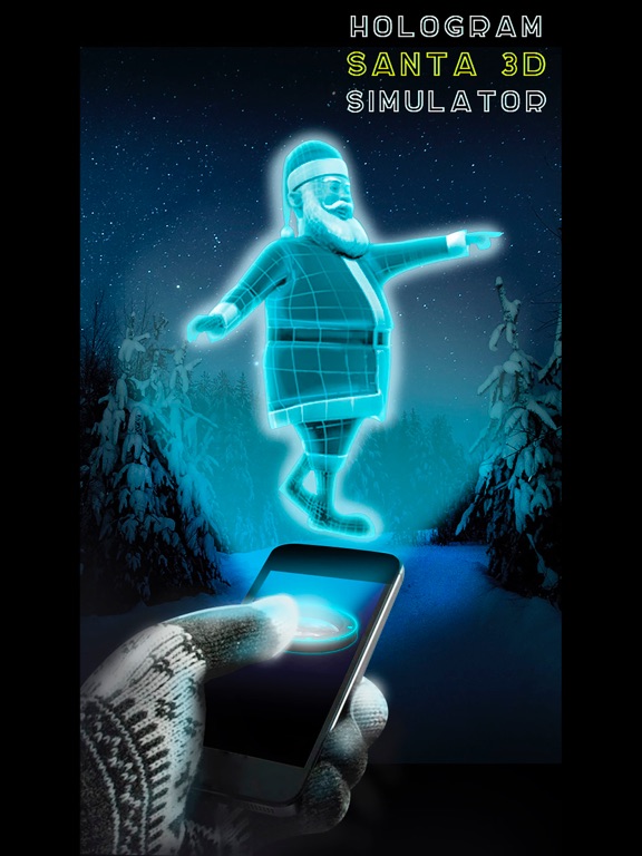 Screenshot #6 pour Hologram Santa 3D Simulator