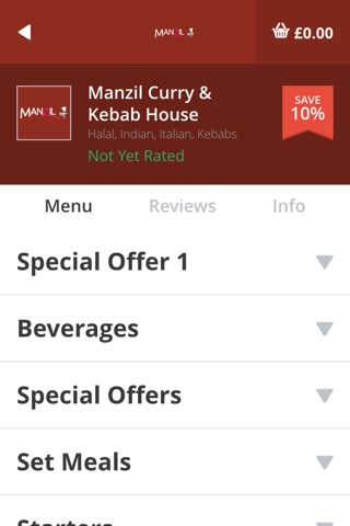 Manzil Curry & Kebab House screenshot 3