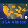 USA States & Cities Visited - My Footprint Pro