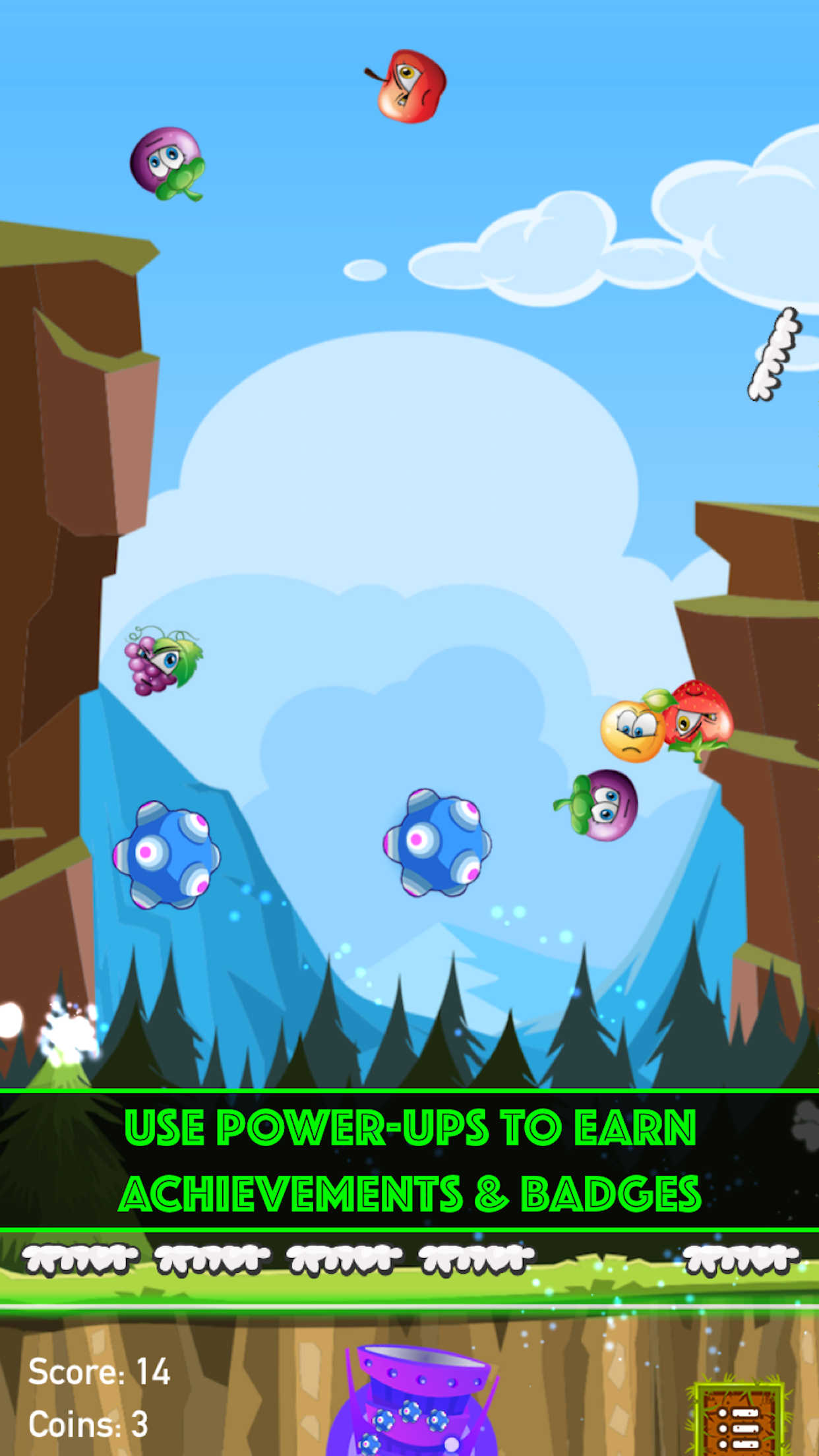 Fruit Invaders - Shoot Fruit. Save Earth. Big Fun. screenshot 4
