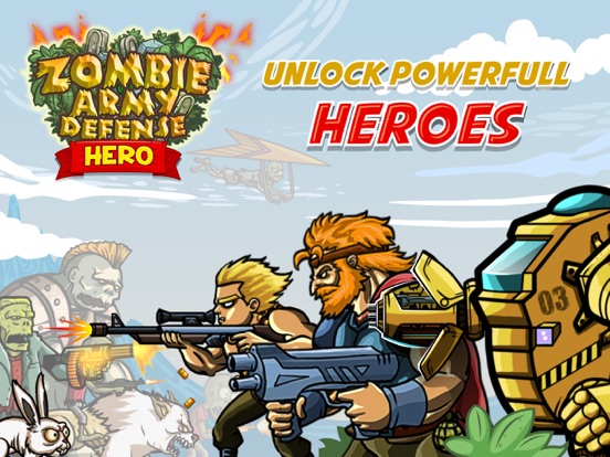 Zombie Army Defense HERO для iPad