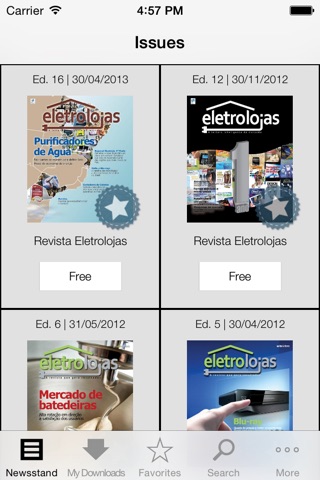 Revista Eletrolojas screenshot 3