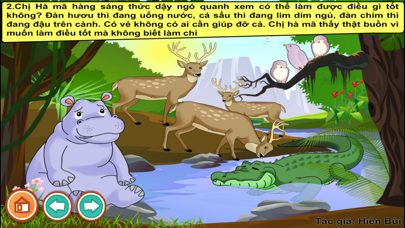 Screenshot #2 pour Chị hà mã tốt bụng (Truyện thiếu nhi từ tác giả Hiền Bùi)