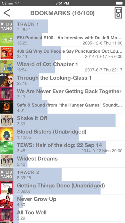 Listano - Audio Player