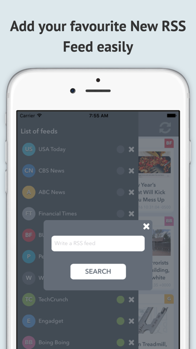 How to cancel & delete Popular RSS Feeds from iphone & ipad 4