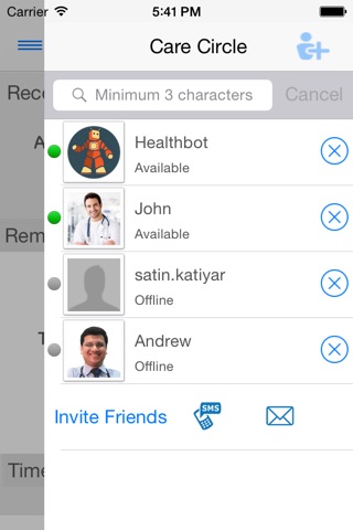 MyHealthBoard screenshot 2