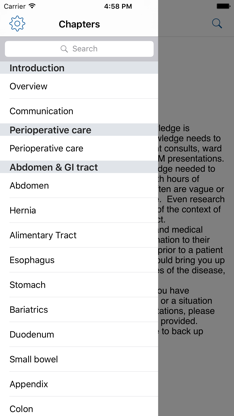 Surgeon's Brain : A General Surgery Reference Companion screenshot 1