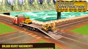 Offroad Construction Simulator - Road Builder screenshot 2