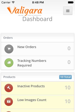 Valigara Jewelry Manager screenshot 2