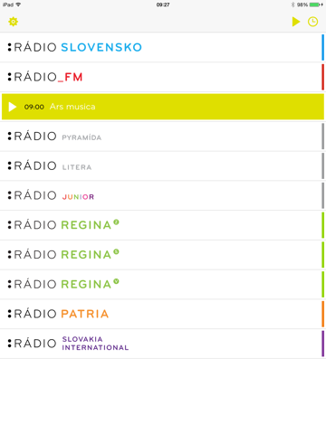 Screenshot #5 pour iRádio RTVS