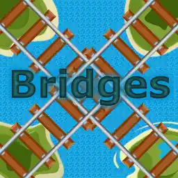 Bridges Brain Train: Logic puzzles for people who love to connect app icon