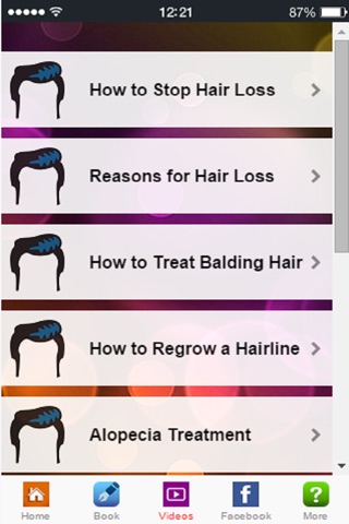 Hair Loss - Learn How to Treat Hair Loss screenshot 2