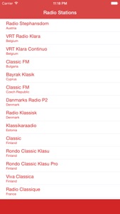 Radio Classic FM - Streaming and listen to live online classical music from european station and channel screenshot #2 for iPhone