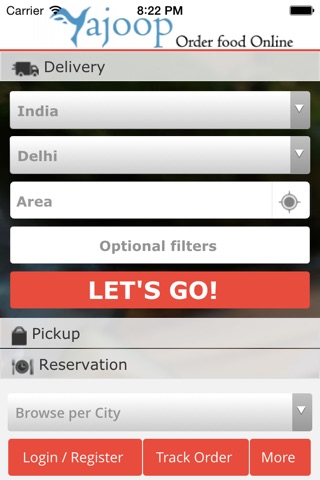 Yajoop - Order Food Online screenshot 2