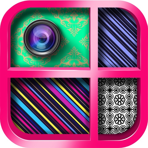Picture Frames – Photo Collage Maker with Cool Pic Editor Effects icon