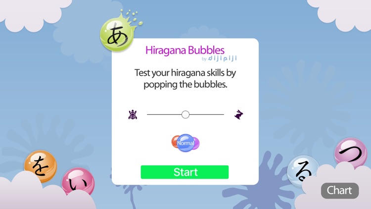Hiragana Bubbles