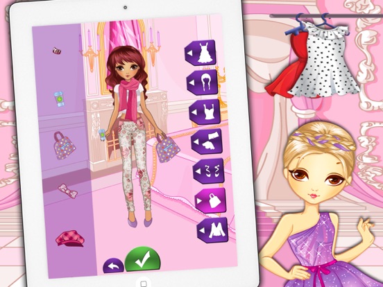 Screenshot #4 pour mode de jeux et la conception - modèles et les filles de piste Dress Up Fashion