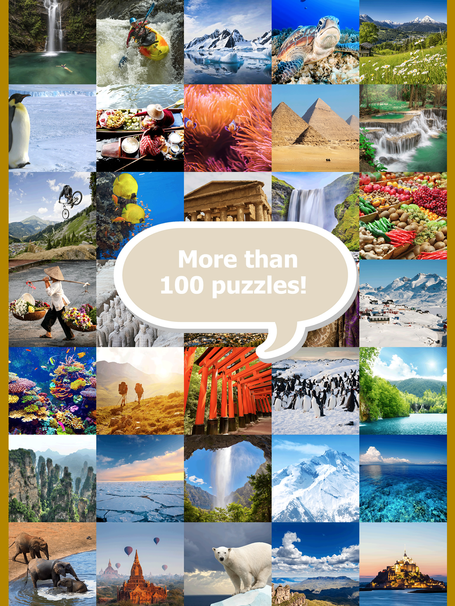 Puzzles - ultimate view of the world