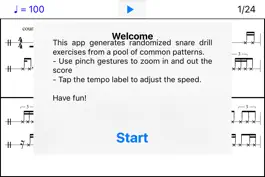 Game screenshot Snare Drill - Sight-Reading Exercises for Drummer mod apk