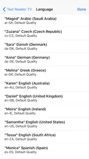 text reader - language pronunciation tts (text-to-speech) iphone screenshot 2