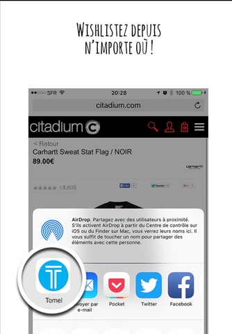 Tomel, Wishlistez, découvrez ce qu'aiment vos amis screenshot 2