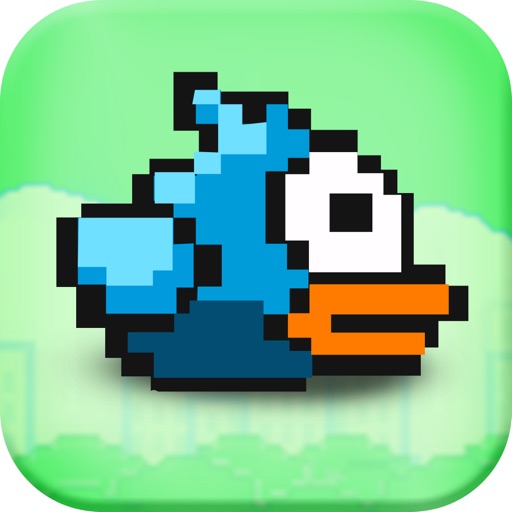 Jump Blue Bird Angry Fly-Crazy Hero Flying Adventure icon