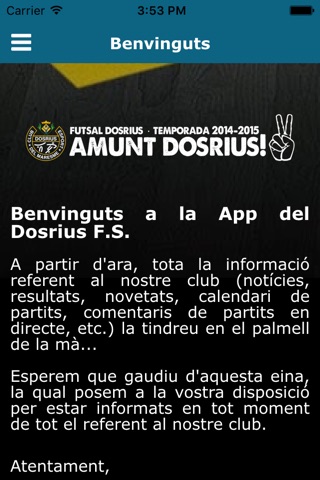 Futsal Dosrius screenshot 2