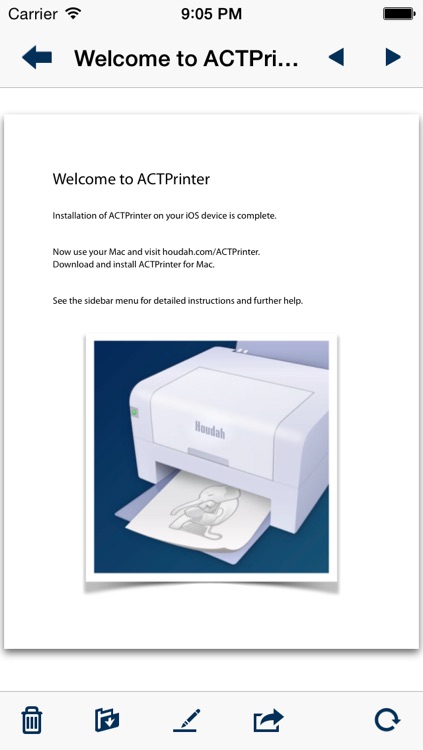 ACTPrinter - Virtual Printer