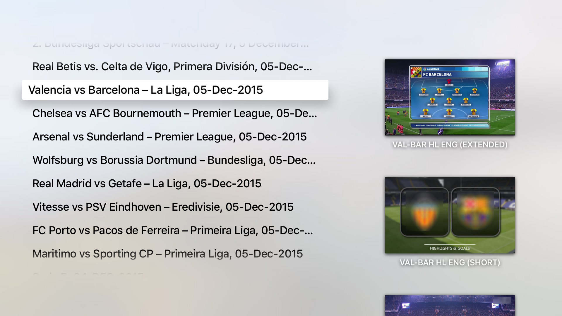 Soccer TV - Reddit Edition screenshot 4