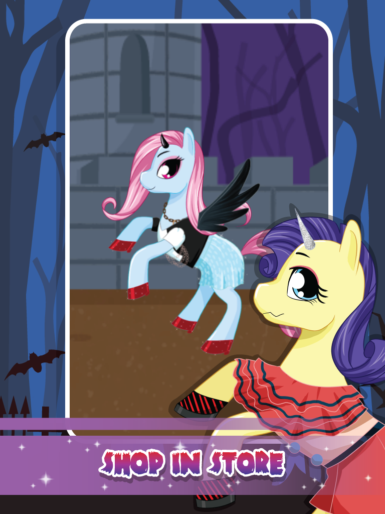 Pony Monster Characters Dress Up For MyLittle Girl screenshot 9