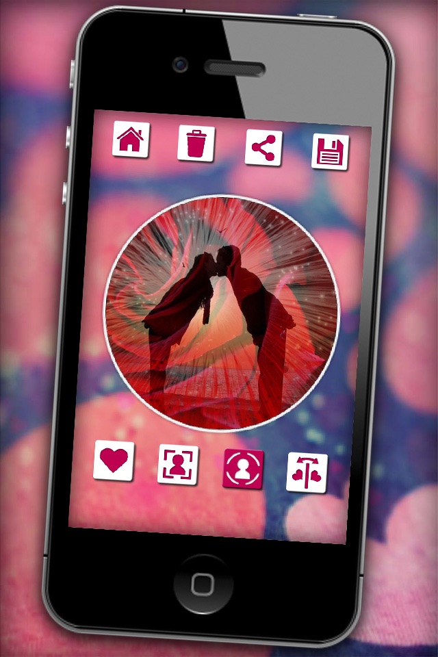Photo editor for your profile with frames and love filters screenshot 4