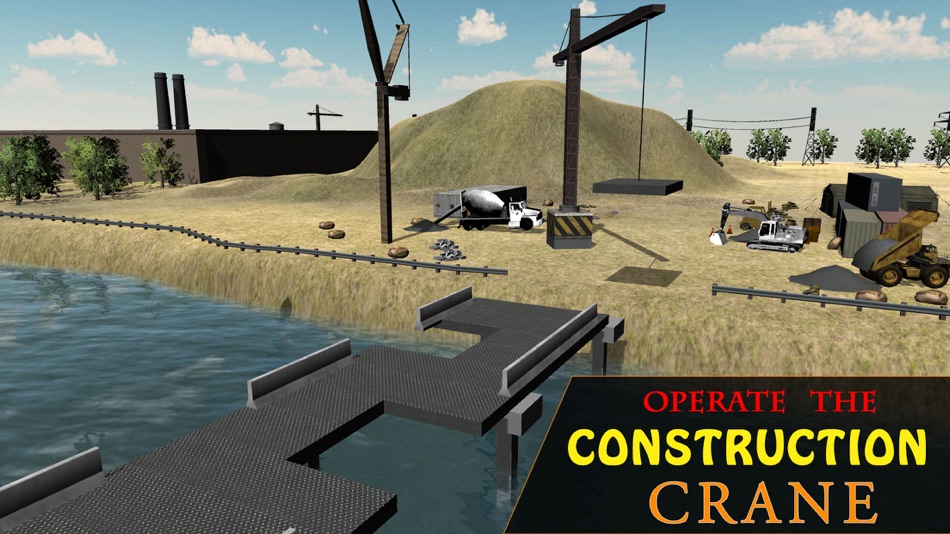 #2. Bridge Construction Simulator - Offroad building simulation game (iOS) By: Ali Bokhari