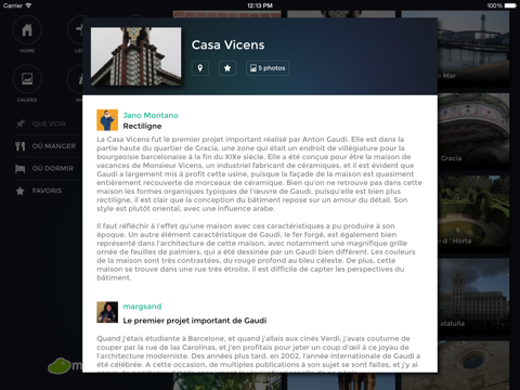 Screenshot #6 pour Barcelone - Guide de Voyage monnuage