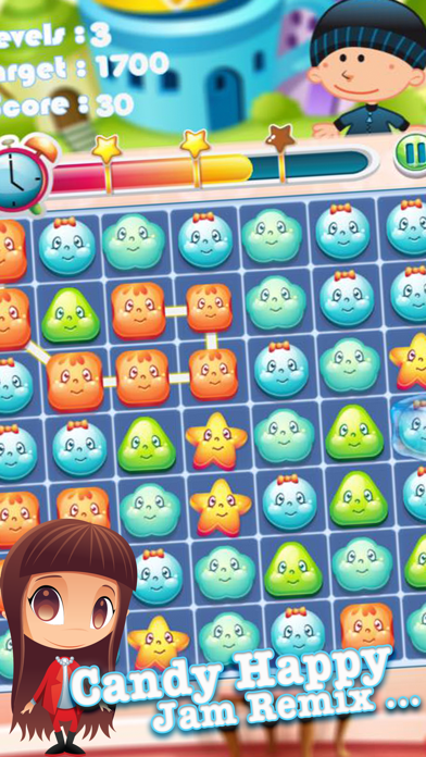 Candy Happy Jam Remix - Best Match 3 Puzzle app screenshot
