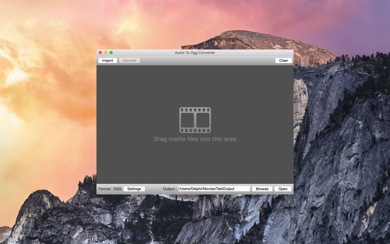 Screenshot #1 pour Audio To OGG Converter