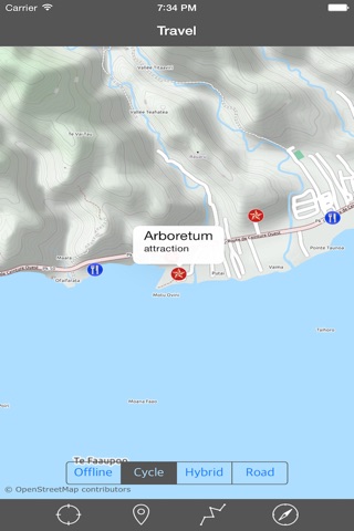 TAHITI – GPS Travel Map Offline Navigator screenshot 2