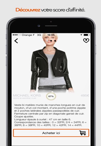 Viva Moda -la mode pour vous ! Découvrez la dernière tendance selon votre morphologie et votre personnalité, puis shoppez entre copines ! screenshot 3