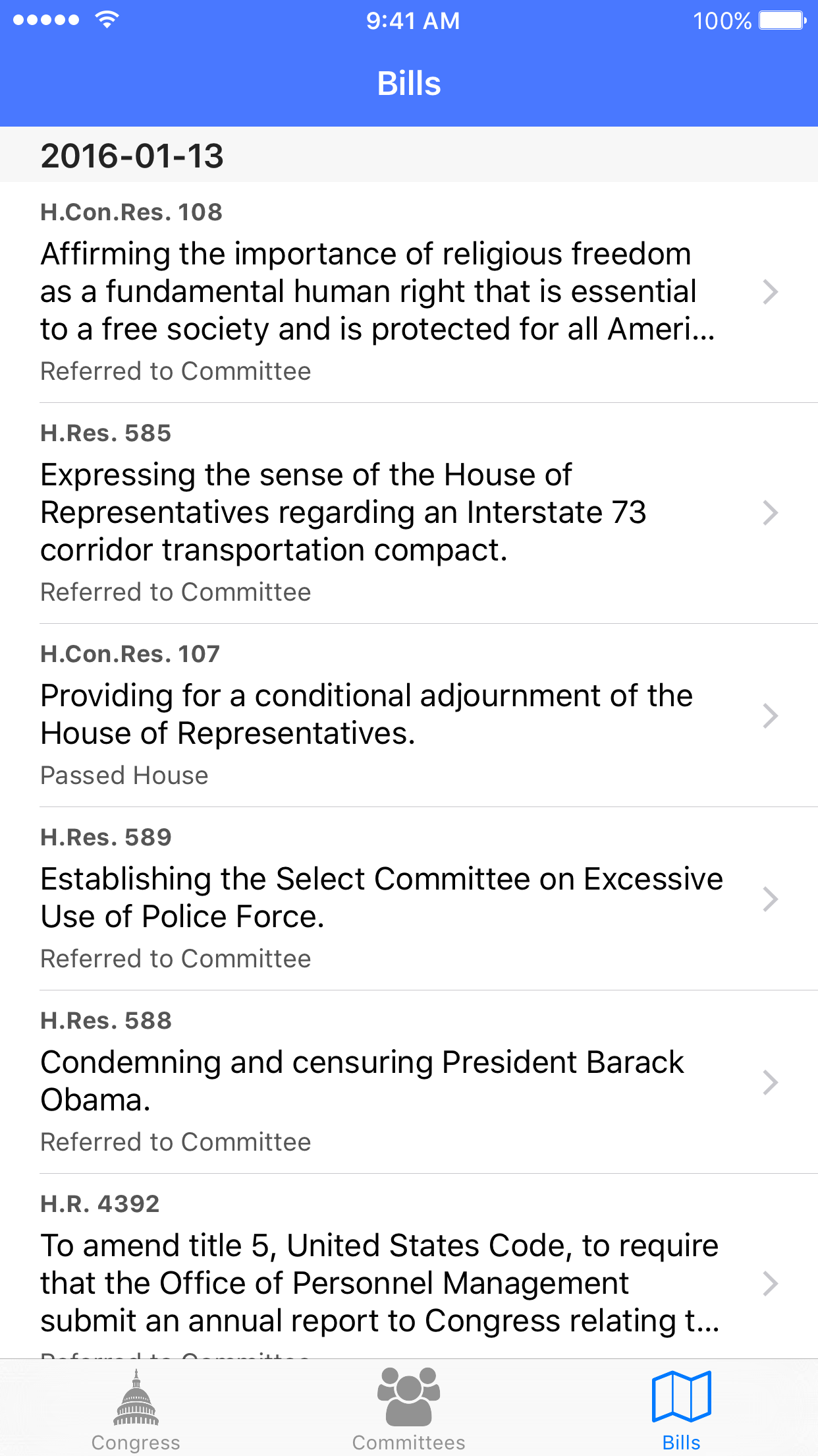 MyCongress - Your Guide to the US Congress
