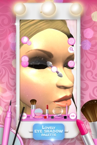 3D Makeup Games For Girls: Beauty Salon for Fashion Model Makeover screenshot 3