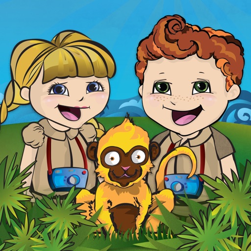 Ben & Lea™ Fun in the Jungle - Preschool Educational Learning Games Icon