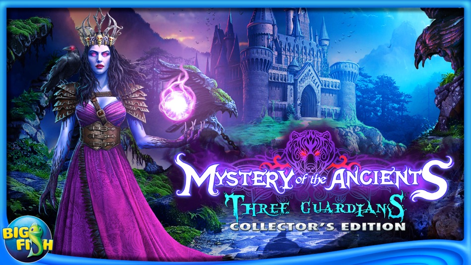 #5. Mystery of the Ancients: Three Guardians - A Hidden Object Game App with Adventure, Puzzles & Hidden Objects for iPhone (iOS) By: Big Fish Games, Inc
