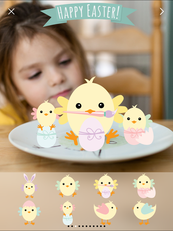 Screenshot #5 pour Happy Easter - Easter Celebration Everyday FREE Photo Stickers