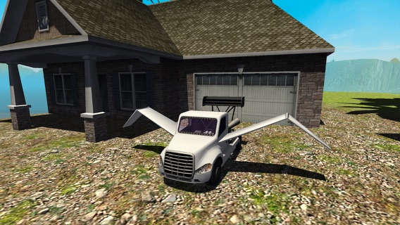 Flying Car Simulator : Jet Truck - Airplane Pilotのおすすめ画像4
