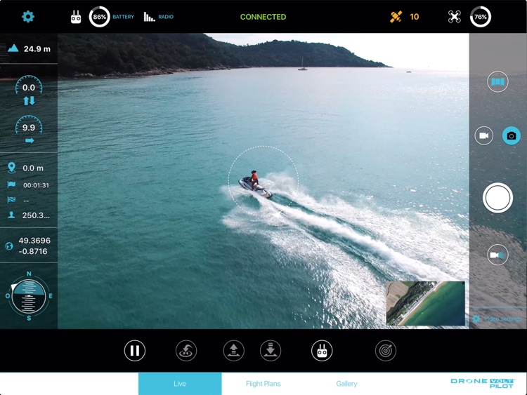 Drone Volt Pilot for DJI Mavic Phantom and Inspire screenshot-0