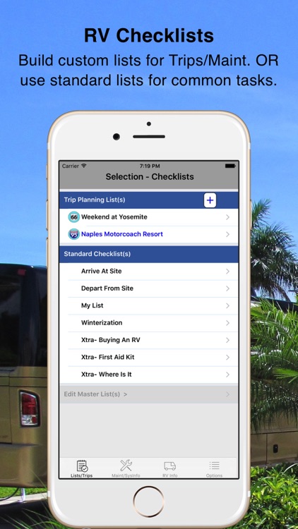 RV Checklist