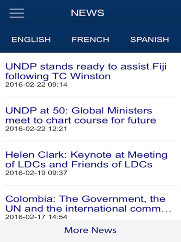 Screenshot #5 pour UNDP App